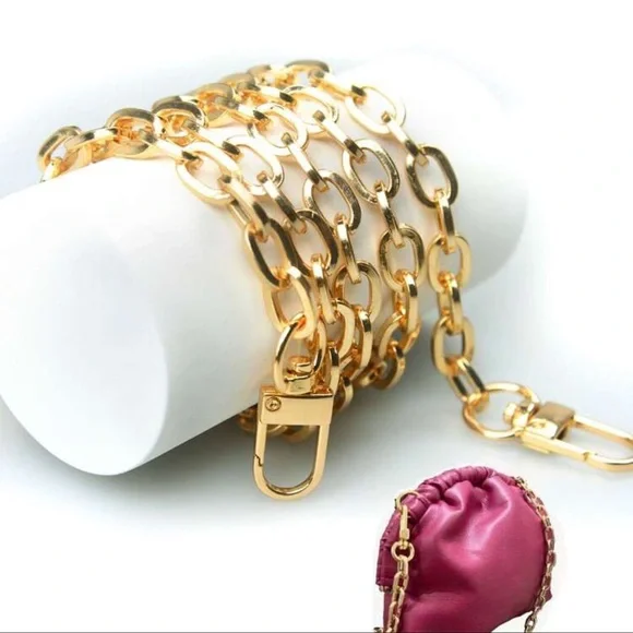 Gold Chain Strap for Women Bags - Picture 2 of 3